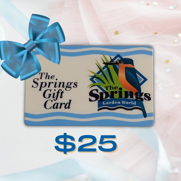 GIFT CARDS The Springs Garden World