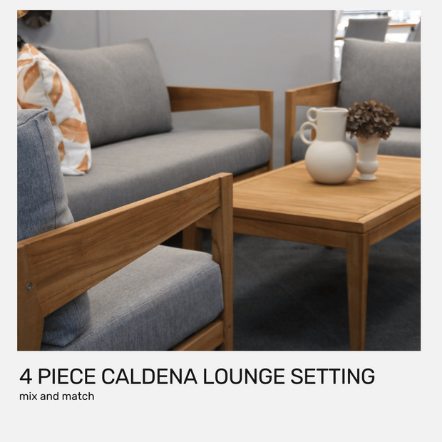 Caldena Teak Lounge Setting