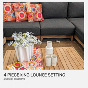 4pce King Lounge Setting