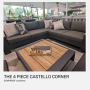 The 4 piece Castello Corner Lounge
