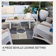 4 piece Seville Lounge Setting