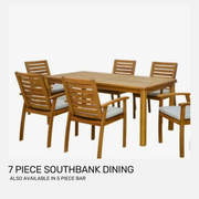Southbank 7pce Dining Setting