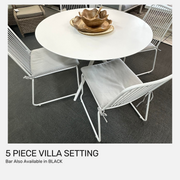 5 piece Villa  Setting