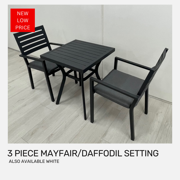3 piece Mayfair/Daffodil Setting