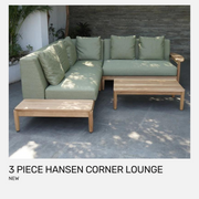 4 piece Hansen Corner Setting