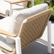 Reyne Rope and Teak Lounge