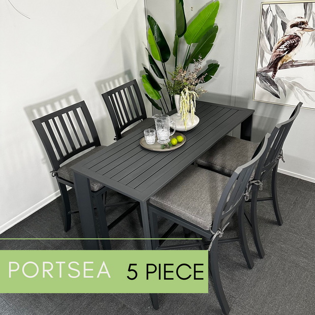 Portsea 5piece  Bar Setting