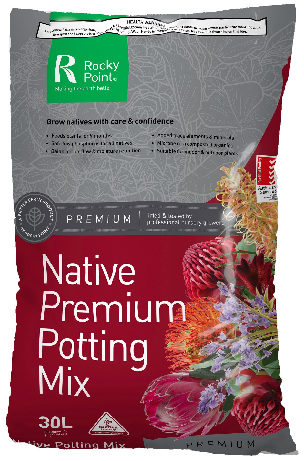 rocky point potting mix Rocky Point Native Potting Mix – The Springs Garden World