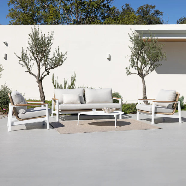 Reyne Rope and Teak Lounge