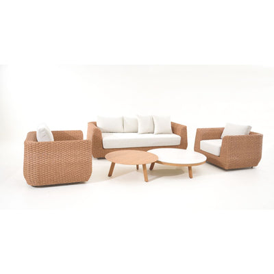 5-piece Rome Wicker Lounge