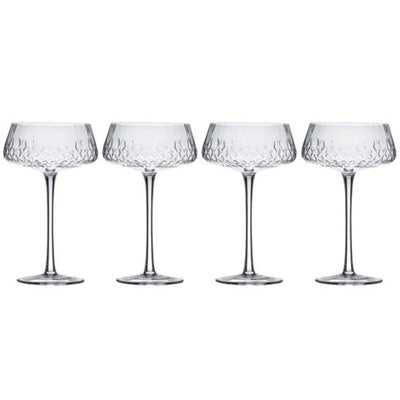 Jasper 4-Pack Cocktail Glass
