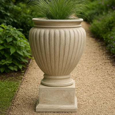 Corinth Urn & Pedestal