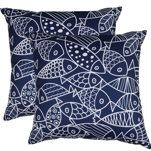 Fin-Lines Outdoor Cushion