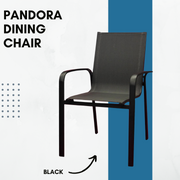 CHAIRS PANDORA BLACK/ ONYX SLING