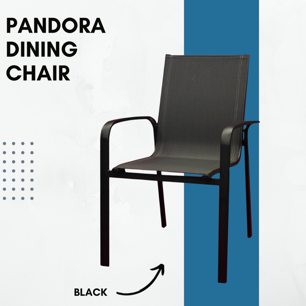 CHAIRS PANDORA BLACK/ ONYX SLING