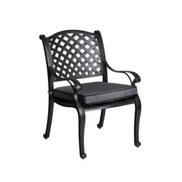 Nassau Cast Chair Black