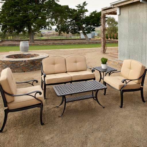 cast aluminum outdoor lounge chairs