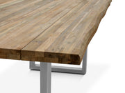 U Live Edge Table