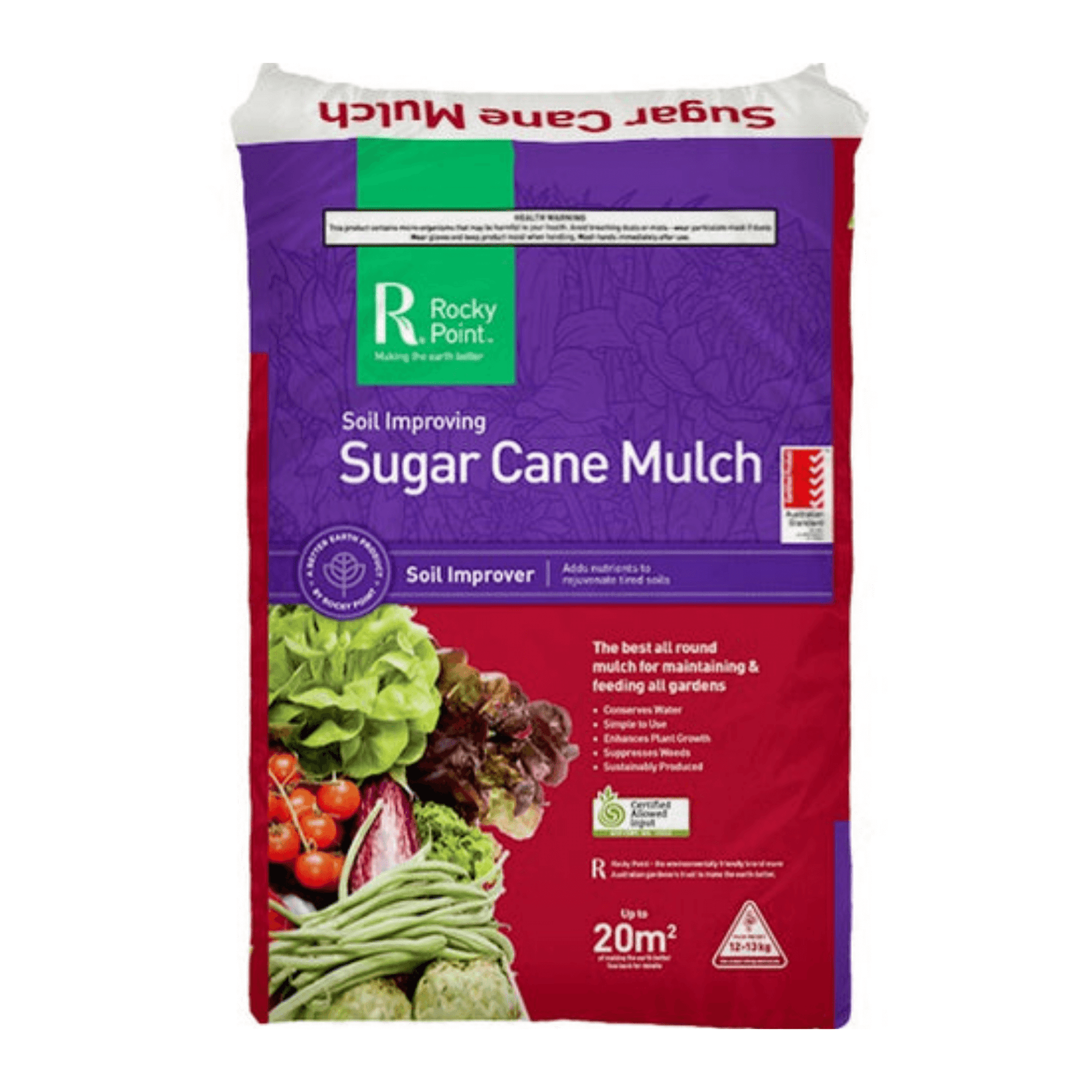 Rp Sugar Cane Mulch Organic 20m2 The