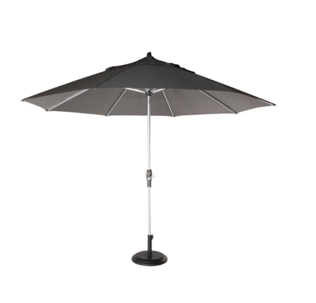 Hazel Umbrella 2.7m Octagonal Solid Black