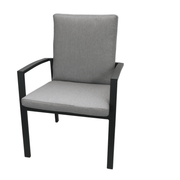 Castella Aluminium Dining Chair with Cushion