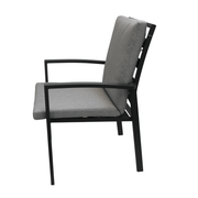 Castella Aluminium Dining Chair with Cushion