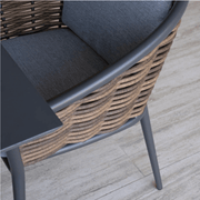 Artemis Dining Chair in White or Charcoal